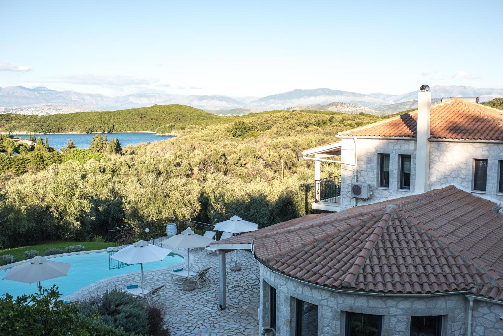 Avlaki Beach Villa Kassiopi Dış mekan fotoğraf